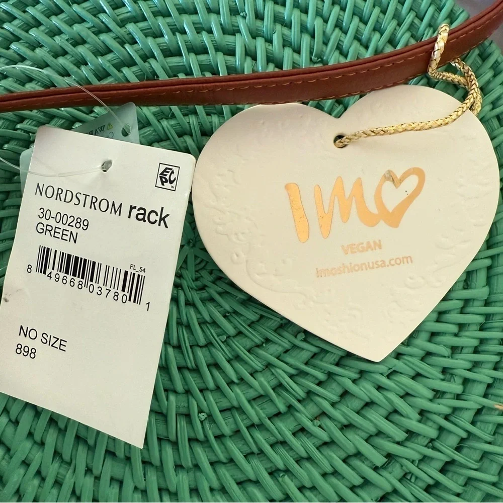 Rattan Imoshion Vegan Purse~NWT